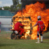 Muscat festival fire stunt