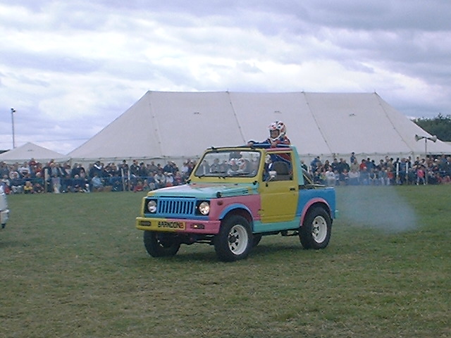  Brandon driving his Jeep 